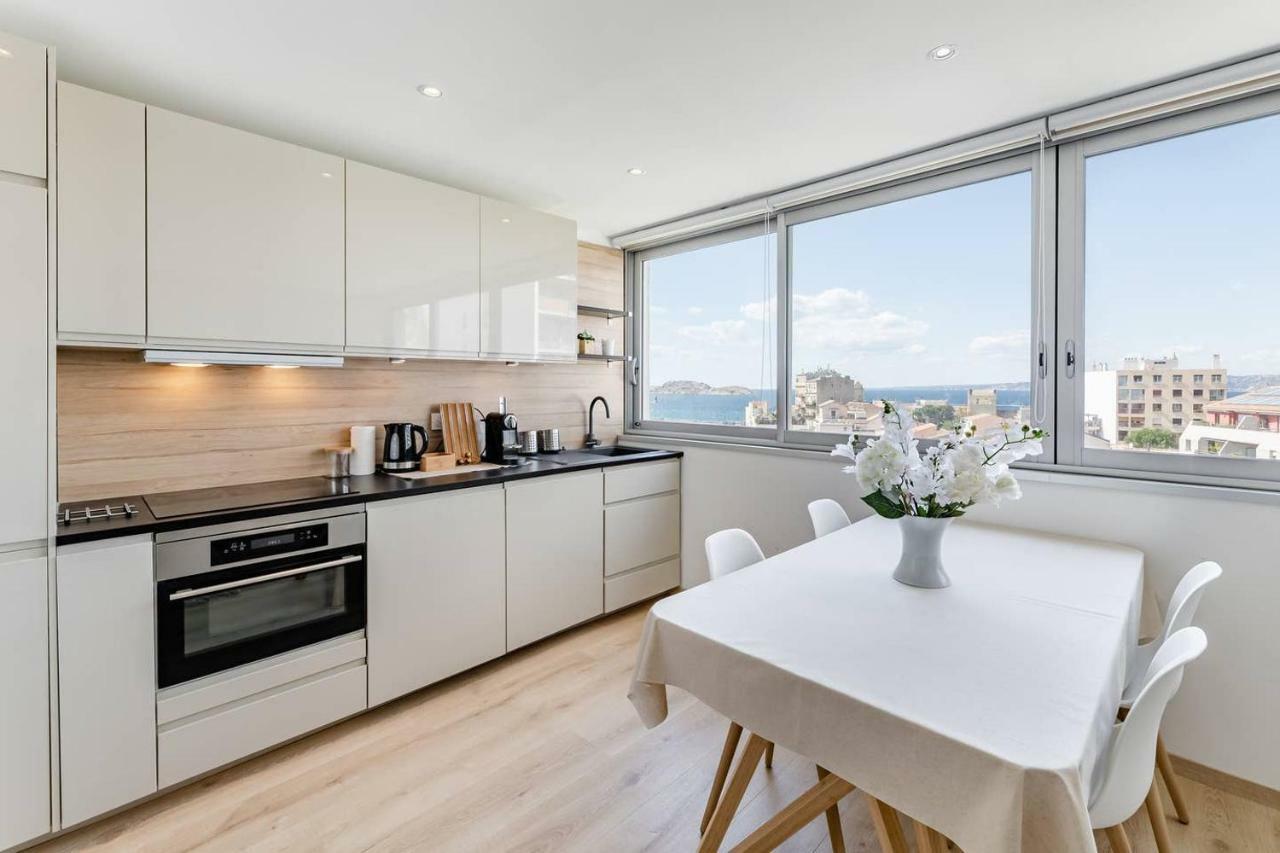 T2 Superbe Vue Mer Et Vallon Des Auffes Marsiglia Esterno foto